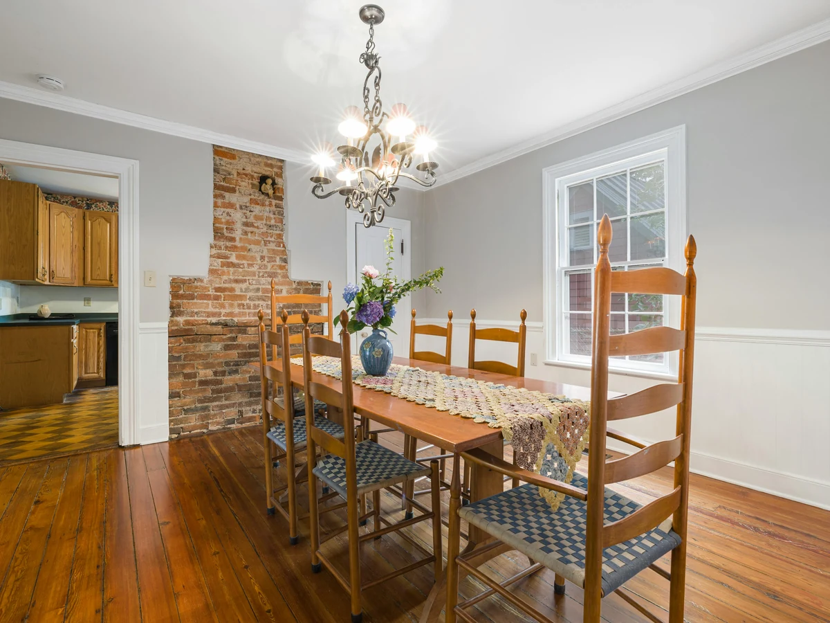 Dining Room Painting Dining Room Brick in Durham