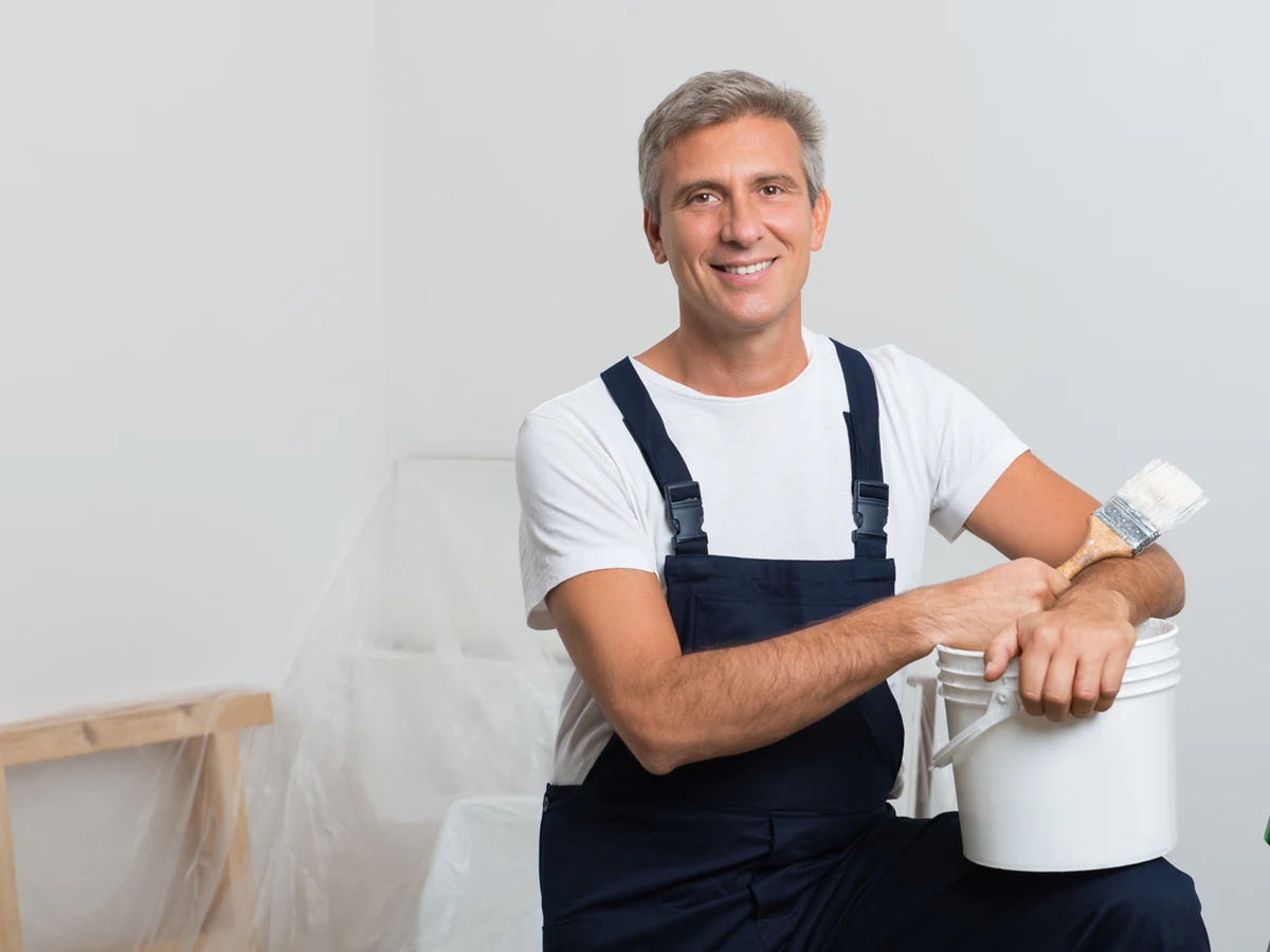 Painting Decorating Smiling Painter Bucket in Durham